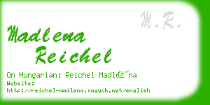 madlena reichel business card